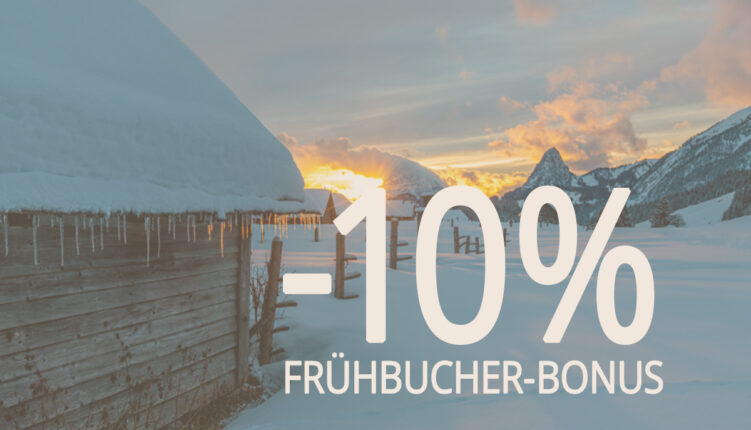 Winterfrühbucher-Bonus